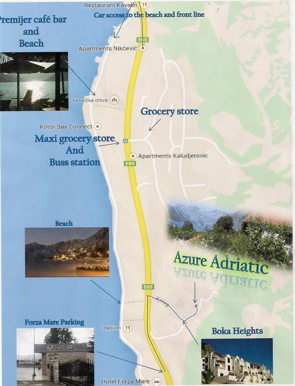 Azure Adriatic Apartment โกตอร์ ห้อง รูปภาพ